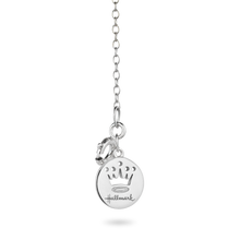 Load image into Gallery viewer, Hallmarkfinejewelry Filigree Joyful Dove Diamond Pendant in Sterling Silver View 1
