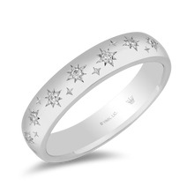 Load image into Gallery viewer, Hallmarkfinejewelry Eternity Band Diamond Ring in Sterling Silver View 1
