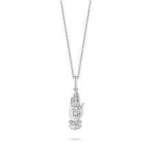Load image into Gallery viewer, Hallmarkfinejewelry Take My Heart Pendant in Sterling Silver with Diamonds
