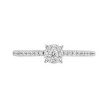 Load image into Gallery viewer, Hallmarkfinejewelry Eternity Promise Ring in Sterling Silver and 14K Yellow Gold
