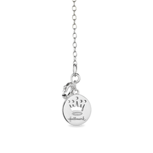 Load image into Gallery viewer, Hallmarkfinejewelry Lovebird Necklace in Sterling Silver &amp; 14K Rose Gold with Diamonds

