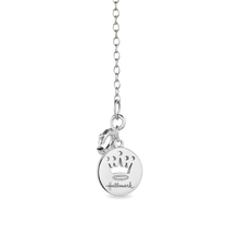 Load image into Gallery viewer, Hallmarkfinejewelry Florentine Filigree Silver Snowflake Pendant with 1/10 Cttw of Diamonds
