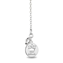 Load image into Gallery viewer, Hallmark Fine Jewerly Magical Seahorse Pendant in Sterling Silver with Accent Diamonds
