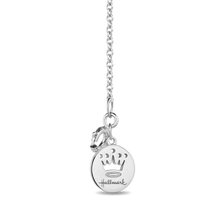 Load image into Gallery viewer, Hallmarkfinejewelry Sterling Silver and 14K Rose Gold Smokey Quartz Owl Pendant
