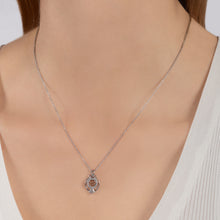 Load image into Gallery viewer, Hallmarkfinejewelry Sweet 15 Sterling Silver and 14K Rose Gold Pendant with Diamonds
