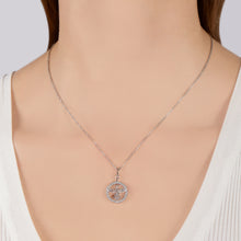 Load image into Gallery viewer, Hallmarkfinejewelry Phoenix Medallion in Sterling Silver with Diamonds
