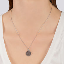 Load image into Gallery viewer, Hallmarkfinejewelry June Flower of the Month Pendant in Sterling Silver with Smoky Quartz and Diamond Accent
